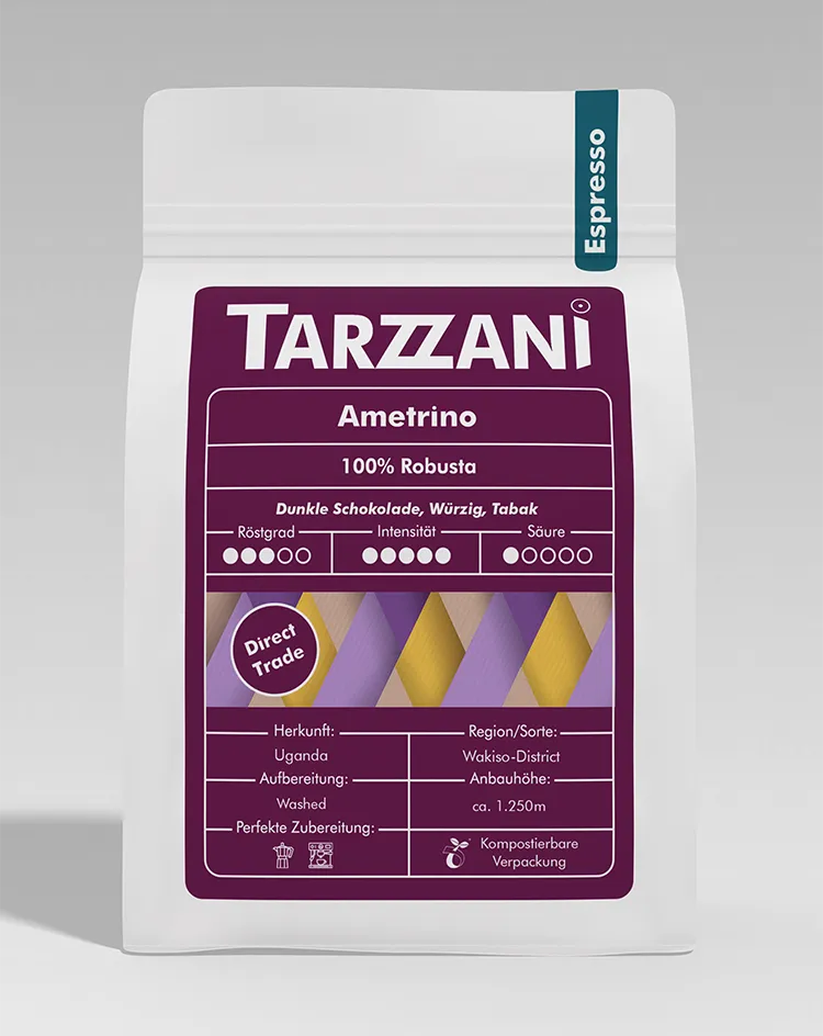 Tarzzani Ametrino Espresso – frisch geröstet & vollmundig