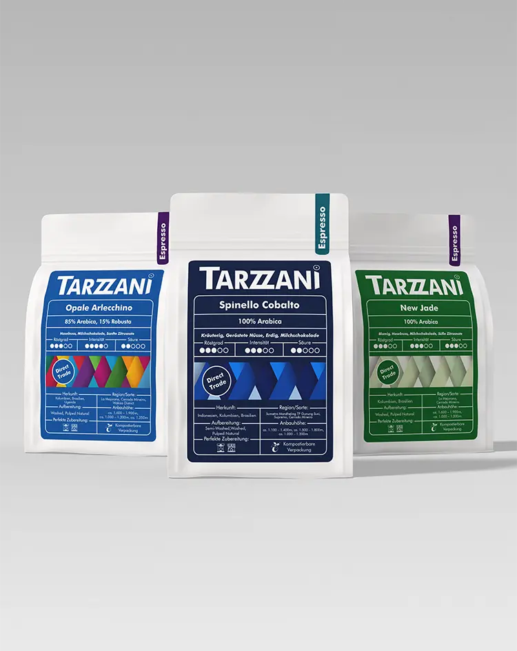 Espresso Probierset Carattere - Tarzzani Specialty Coffee